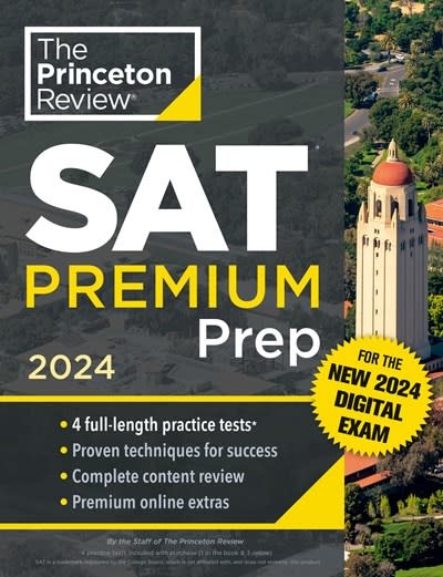 Princeton Review Princeton Review Sat Premium Prep 