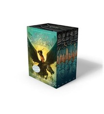 Percy Jackson and the Olympians 5 Book Paperback Boxed Set (w/poster)