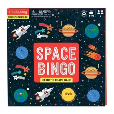 Mudpuppy Space Bingo Magnetic Board Game