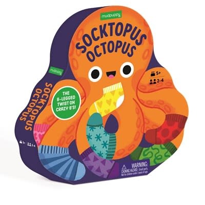 Mudpuppy Socktopus Octopus Shaped Box Game