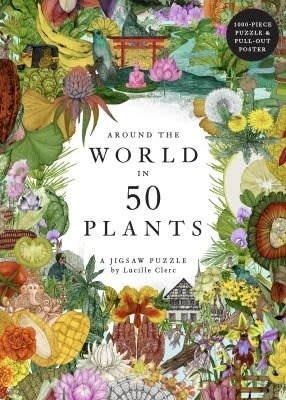 Laurence King Publishing Around the World in 50 Plants 1000 Piece Puzzle