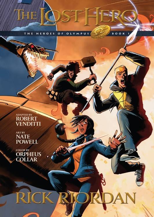Disney-Hyperion Heroes of Olympus #1 The Lost Hero (Graphic Novel)