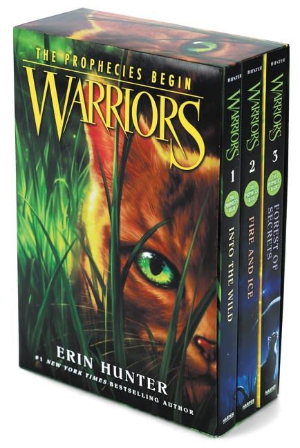 All my Warriors books, all first edition! I started reading them