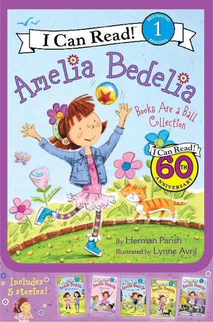 Greenwillow Books Amelia Bedelia Boxed Set: Books Are a Ball (I Can Read!, Lvl 2, 5 Books)
