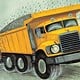 Houghton Mifflin Harcourt Little Blue Truck 01 (Large Board Book)