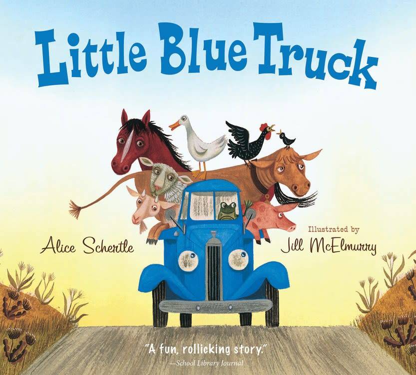 Houghton Mifflin Harcourt Little Blue Truck 01 (Small Board Book)