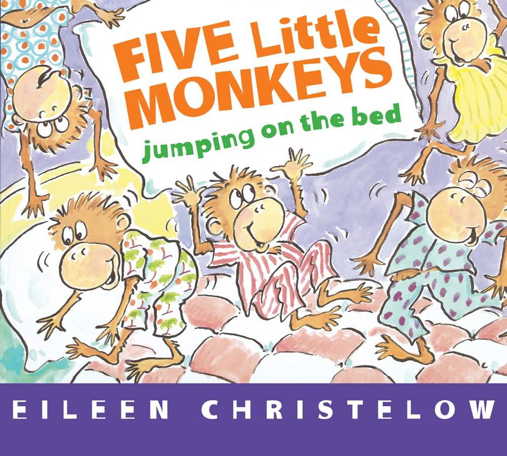HMH Books for Young Readers Five Little Monkeys 01 Jumping on the Bed