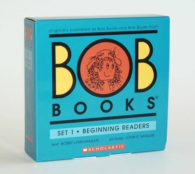 Scholastic Inc. Bob Books - Set 1: Beginning Readers Box Set | Phonics, Ages 4 and up, Kindergarten (Stage 1: Starting to Read)