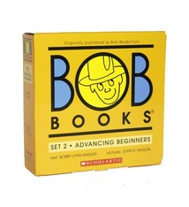 Scholastic Inc. Bob Books - Advancing Beginners Box Set | Phonics, Ages 4 and up, Kindergarten (Stage 2: Emerging Reader): 8 Books for young readers