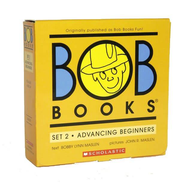 Scholastic Inc. Bob Books - Advancing Beginners Box Set | Phonics, Ages 4 and up, Kindergarten (Stage 2: Emerging Reader): 8 Books for young readers