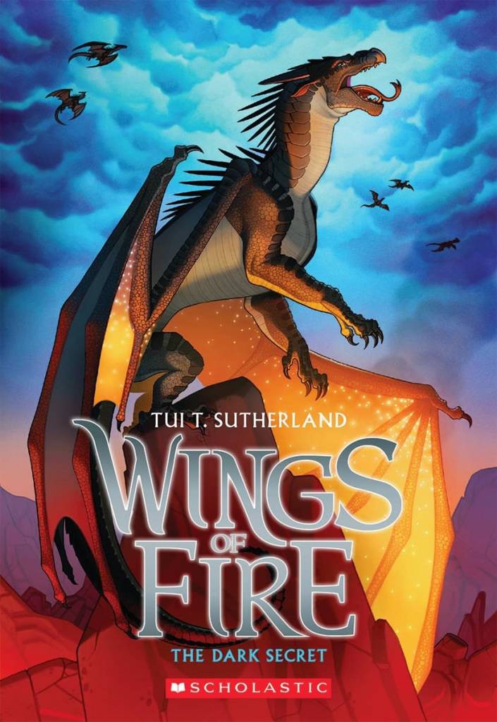 Scholastic Inc. Wings of Fire #4 The Dark Secret