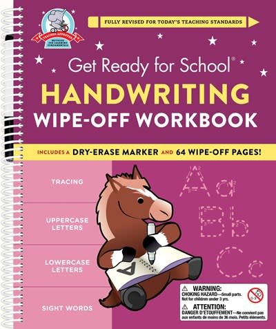 Black Dog & Leventhal Get Ready for School: Handwriting Wipe-Off Workbook