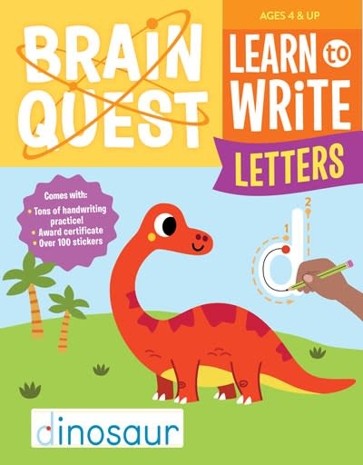 Workman Publishing Company Brain Quest Learn to Write: Letters