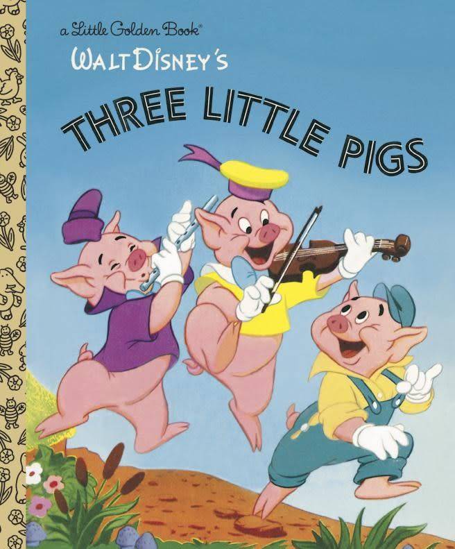 Golden Books Disney: Three Little Pigs (Little Golden Book)