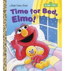 Golden Books Sesame Street: Time for Bed, Elmo! (Little Golden Book)