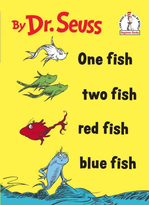 Dr. Seuss Library: One Fish Two Fish Red Fish Blue Fish