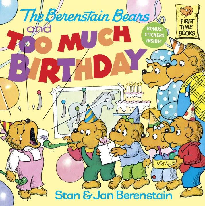 Random House Books for Young Readers Berenstain Bears: Too Much Birthday