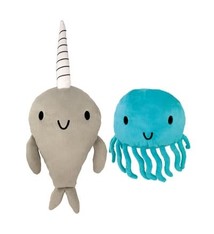 Narwhal and Jelly Plush Set