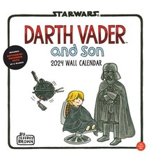 Chronicle Books Star Wars Darth Vader and Son 2024 Wall Calendar