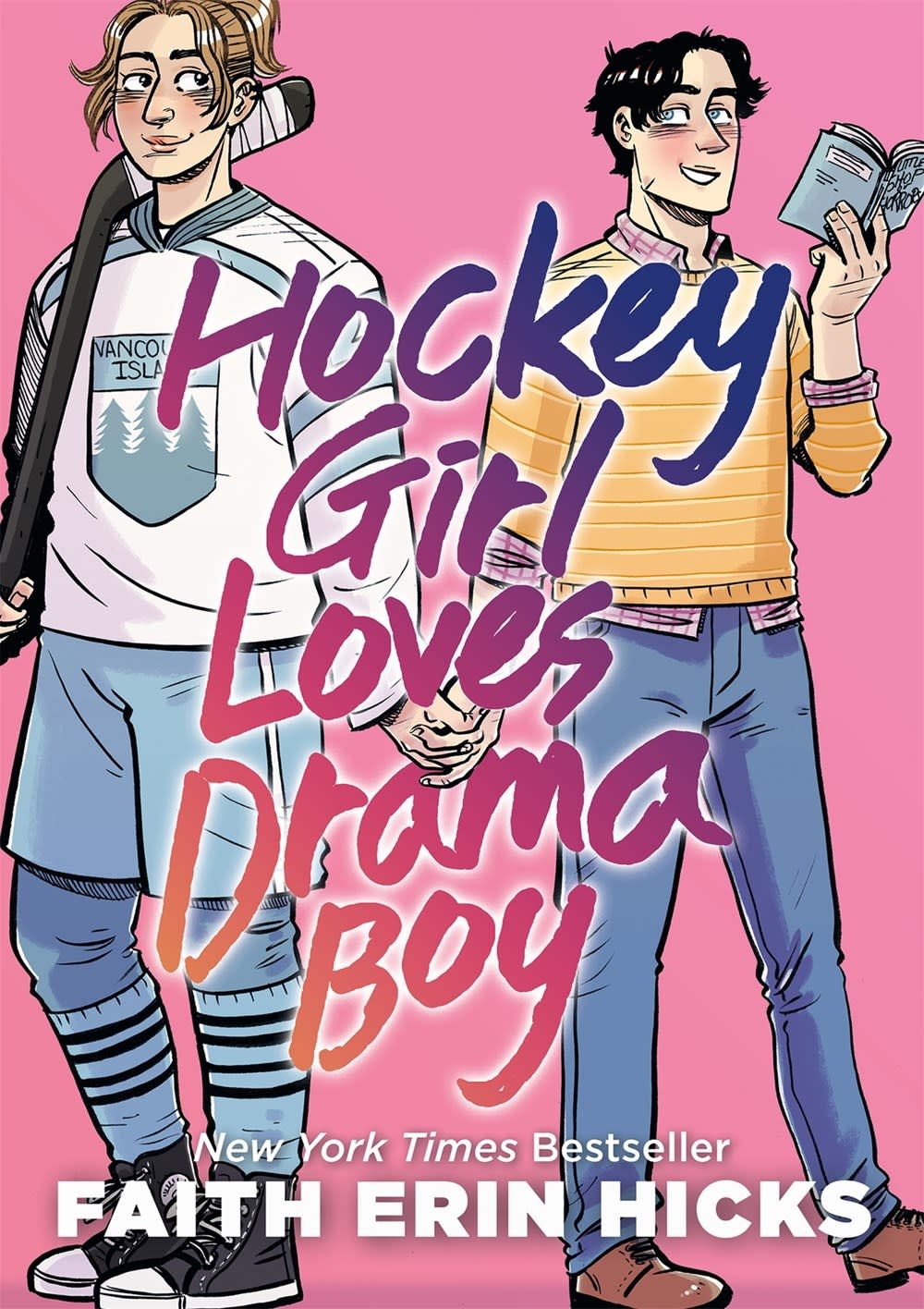 First Second Hockey Girl Loves Drama Boy