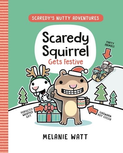 Random House Graphic Scaredy Squirrel Gets Festive