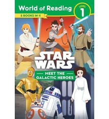 Disney Lucasfilm Press Star Wars: World of Reading: Meet the Galactic Heroes (Level 1 Reader Bindup)