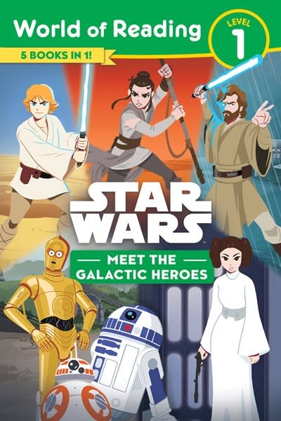Disney Lucasfilm Press Star Wars: World of Reading: Meet the Galactic Heroes (Level 1 Reader Bindup)