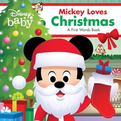 Disney Press Disney Baby: Mickey Loves Christmas