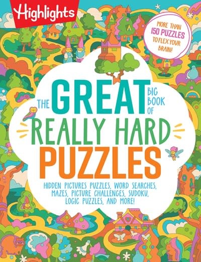 Highlights Press The Great Big Book of Really Hard Puzzles