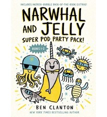 Tundra Books Narwhal and Jelly: Super Pod Party Pack! (Paperback books 1 & 2)