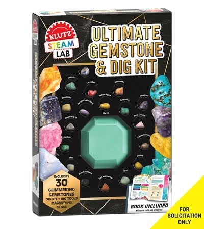 Klutz STEAM Lab Ultimate Gemstone and Dig Kit