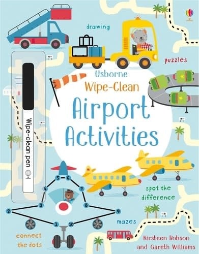 Usborne Wipe-Clean Airport Activities