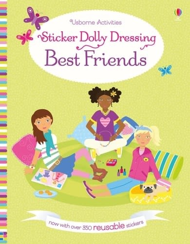 Usborne Sticker Dolly Dressing Best Friends