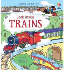 Usborne Look Inside Trains