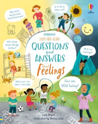 Usborne Lift-the-Flap Questions and Answers About Feelings