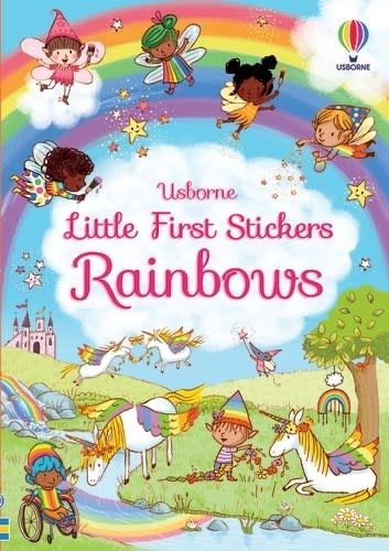 Usborne Little First Stickers Rainbows