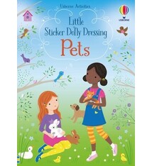 Usborne Little Sticker Dolly Dressing Pets