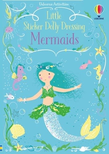 Usborne Little Sticker Dolly Dressing Mermaids