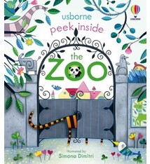 Usborne Peek Inside The Zoo