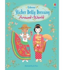 Usborne Sticker Dolly Dressing Around the World