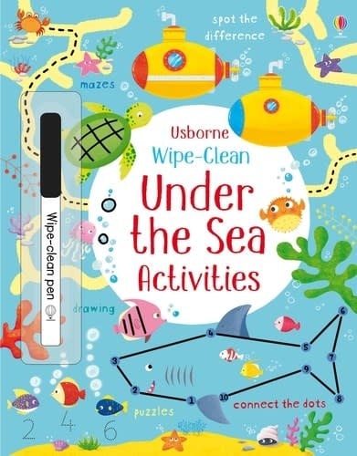 Usborne Wipe-Clean Under the Sea Activities