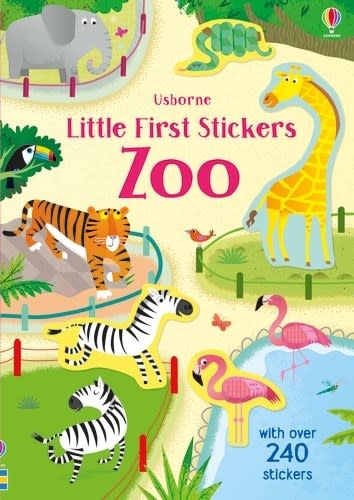 Usborne Little First Stickers Zoo