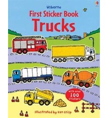 Usborne First Sticker Book Trucks