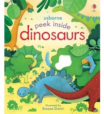 Usborne Peek Inside Dinosaurs