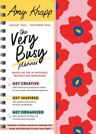 Sourcebooks 2024 Amy Knapp's The Very Busy Planner - Linden Tree