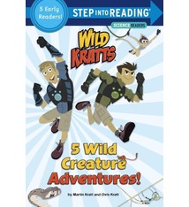 Random House Books for Young Readers Wild Kratts: 5 Wild Creature Adventures (Step-into-Reading, 5-in-1 Book)