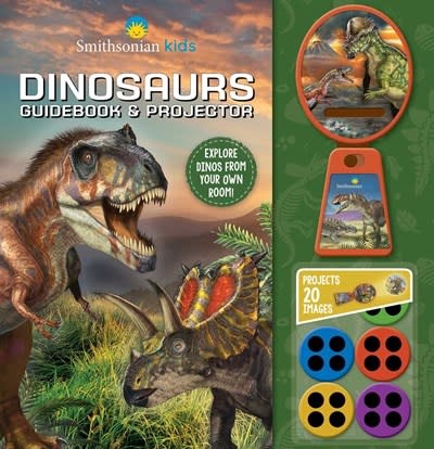 Silver Dolphin Books Smithsonian Kids Dinosaur Guidebook & Projector