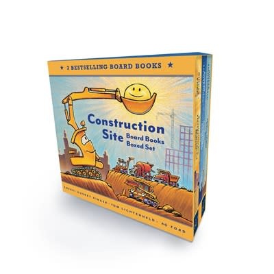 Chronicle Books Construction Site Board Books Boxed Set