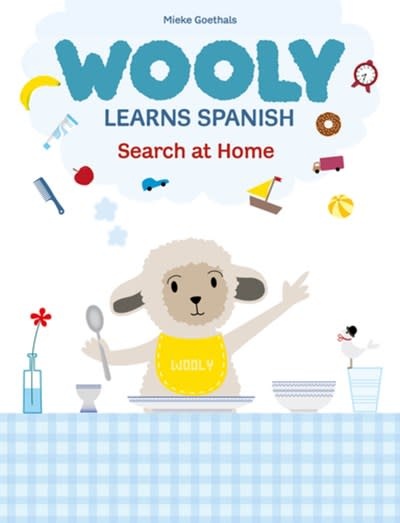 Clavis Wooly Learns Spanish. Search at home
