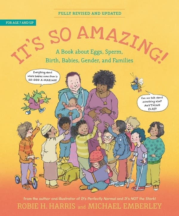 Candlewick It's So Amazing!: A Book About Eggs, Sperm, Birth, Babies, Gender, and Families